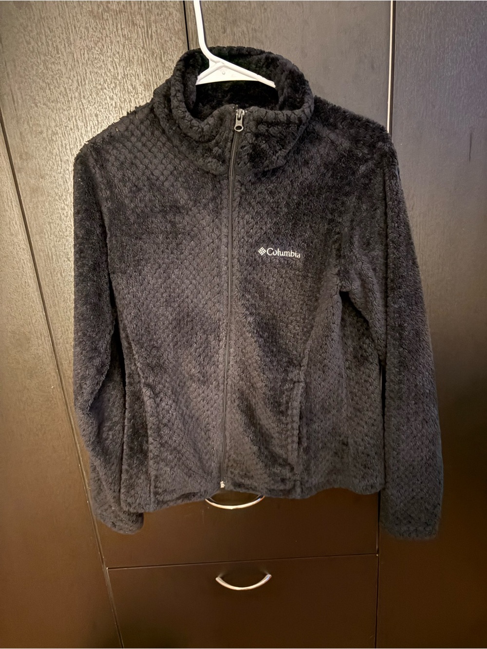 Columbia Black Full-Zip Fleece Jacket